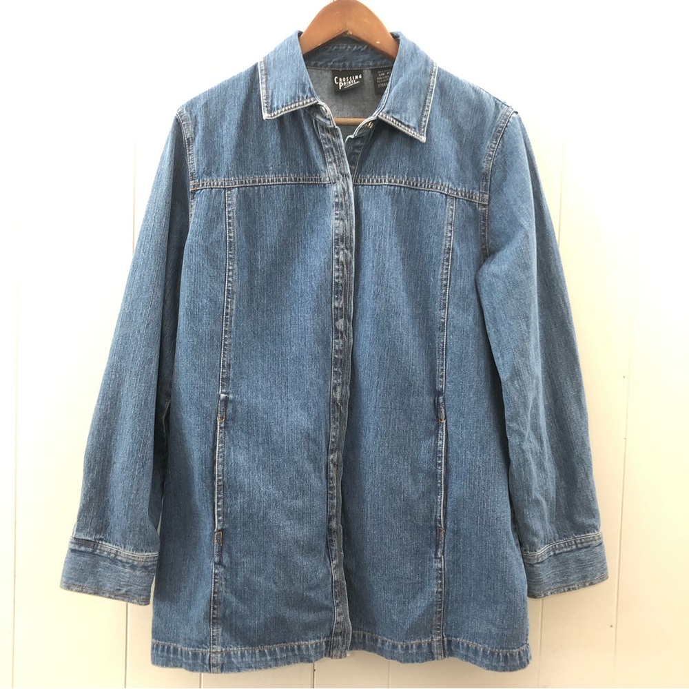 Vintage Sz LP CROSSING Point Denim Jacket